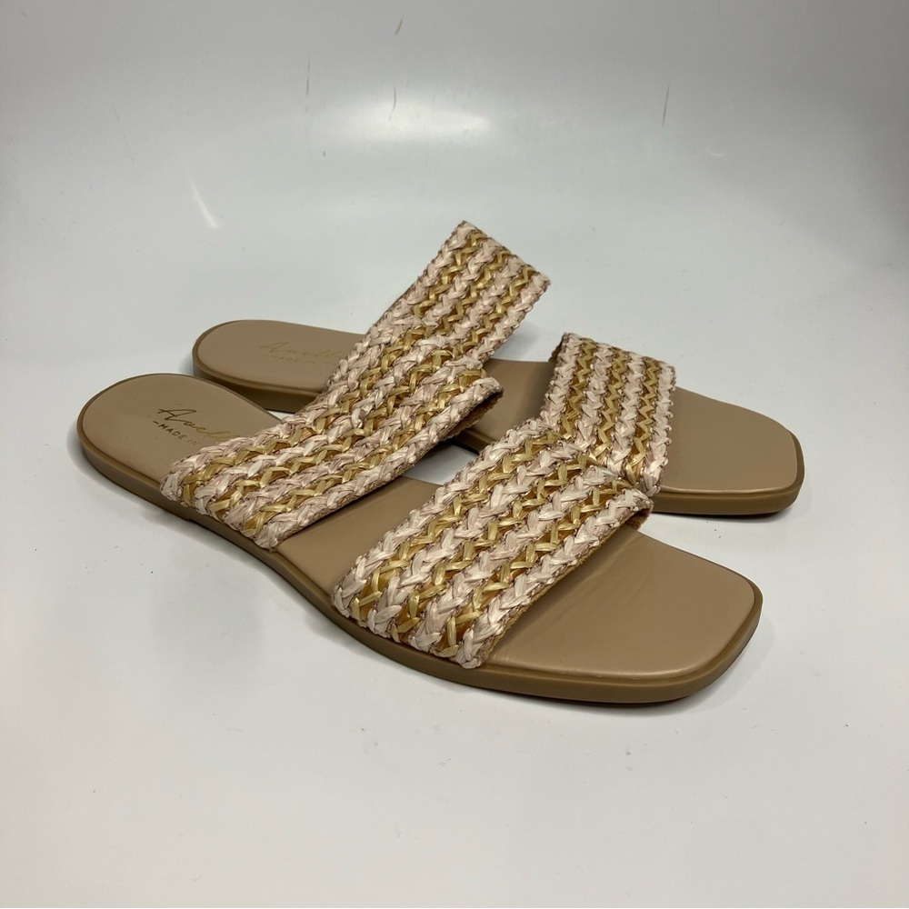 Avellini slide sandals made in Italy size 9‎